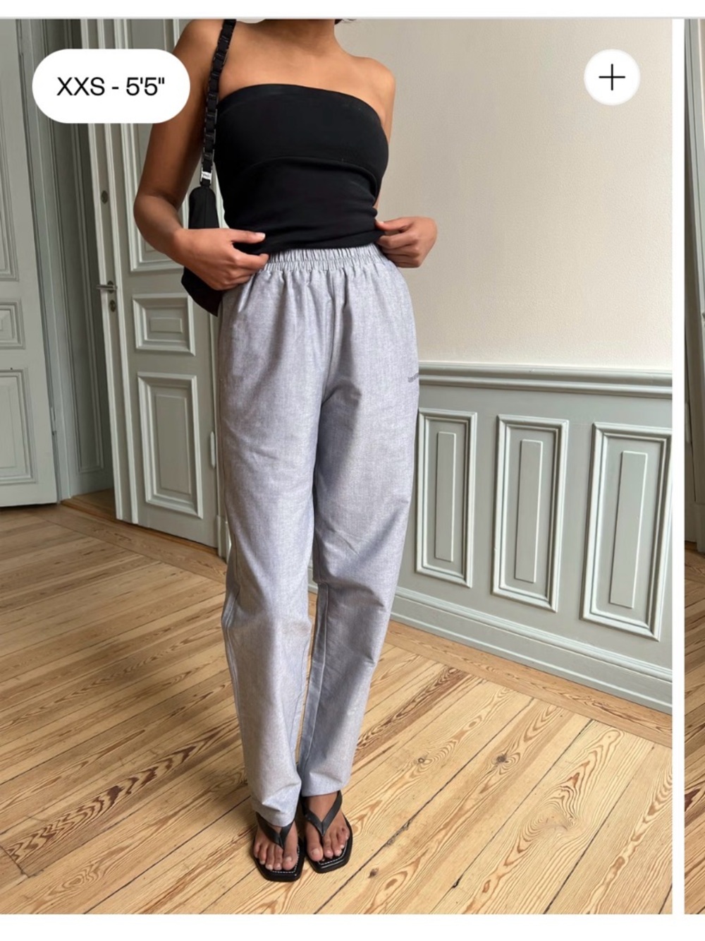 Djerf Avenue breezy pants in Grey